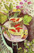 Henri Matisse stilleben med guldfiskar oil painting on canvas